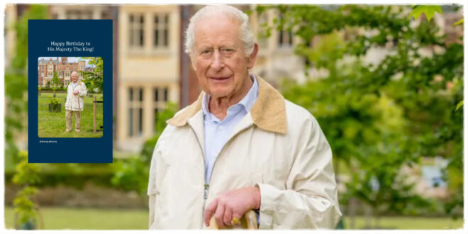 Princess Kate and Prince William sharing a new portrait to wish King Charles a happy birthday