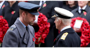 Prince William and King Charles appearing serious amid reports of tension following a bold royal request