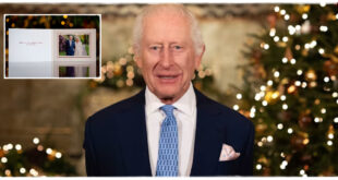 King Charles and Queen Camilla unveiling their symbolic 2025 Christmas card representing a fresh start