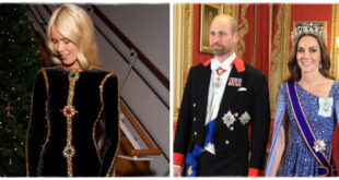 Prince William and Claudia Schiffer sharing a light moment during a reunion at Windsor Castle