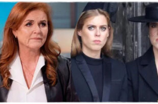 Sarah Ferguson alongside Princess Eugenie and Princess Beatrice amid reports of a public appeal