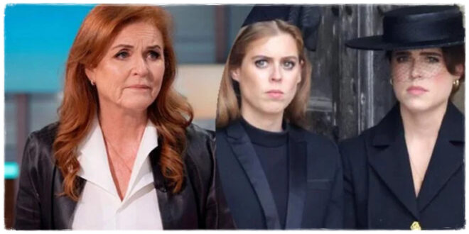 Sarah Ferguson alongside Princess Eugenie and Princess Beatrice amid reports of a public appeal