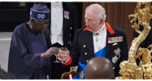 King Charles delivering a speech at a State Banquet acknowledging a Muslim leader’s sacrifice during Ramadan