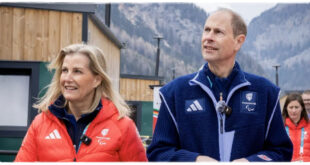 Prince Edward celebrating his birthday in Italy with Sophie, Duchess of Edinburgh during a royal visit
