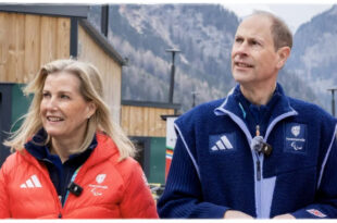 Prince Edward celebrating his birthday in Italy with Sophie, Duchess of Edinburgh during a royal visit