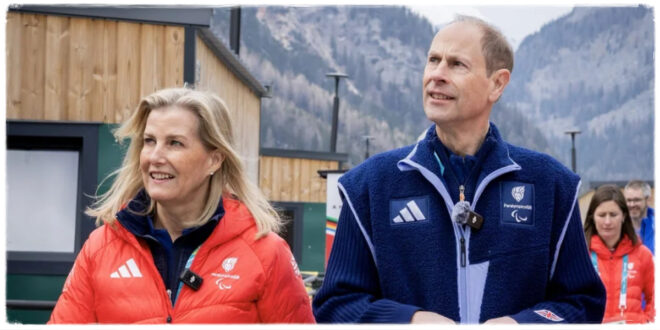Prince Edward celebrating his birthday in Italy with Sophie, Duchess of Edinburgh during a royal visit
