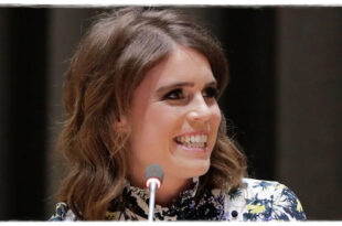 Princess Eugenie during a public engagement linked to her charity work
