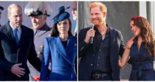 Prince William and Princess Kate at a public event amid reports they will not meet Prince Harry and Meghan on their UK return