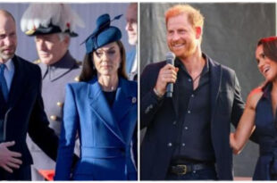 Prince William and Princess Kate at a public event amid reports they will not meet Prince Harry and Meghan on their UK return