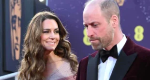 Princess Kate and Prince William during a royal appearance amid reports of concern during the Andrew crisis