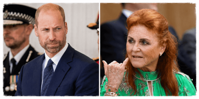 Sarah Ferguson amid reports involving a royal pension request and Prince William’s alleged refused demand