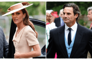 Princess Kate attending a family wedding where she reunited with former boyfriend Rupert Finch