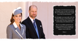 Prince William and Princess Kate during their summer break as the couple release an important new statement