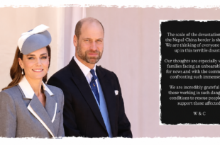 Prince William and Princess Kate during their summer break as the couple release an important new statement