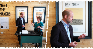 Prince William visiting Princetown in Dartmoor as he launches a £250,000 community fund for local projects