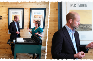 Prince William visiting Princetown in Dartmoor as he launches a £250,000 community fund for local projects