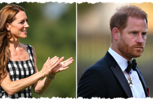 Princess Kate and Prince Harry as reports claim Kate feels sympathy over challenges facing the Sussex family after returning to Britain