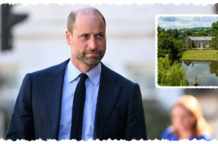 Prince William and King Charles pictured amid controversy over a Duchy of Cornwall land sale and tenants' fears of eviction