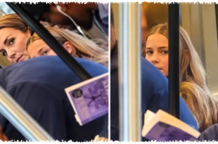 Princess Kate and Princess Charlotte travelling together on London's Elizabeth Line during a private mother-daughter outing