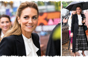 Princess Kate and Prince William arriving at The Commons in Belfast during their surprise visit to Northern Ireland on October 9, 2026